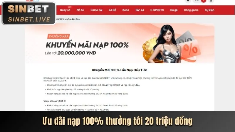 Ưu đãi độc quyền cho thành viên mg188